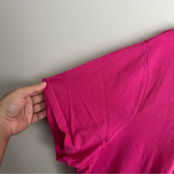 3/$40 Super Mom t-Shirt 1x by My Style Dark Pink short sleeve tee - Picture 2 of 4